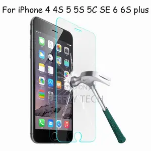 Glass Film Screen Protector for iPhone 12 11 7 8 SE X XS Max