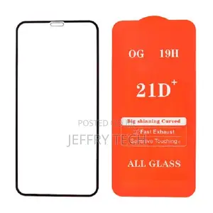 21D Tempered Glass Screen Protector for iPhone 13 12 11 Pro