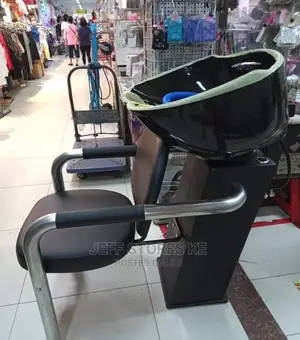 Salon Black Shampoo Sink