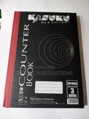 Kasuku Counter Book A4 All Quires