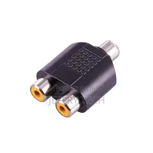 RCA Female to 2x RCA Female RCA Splitter Converter