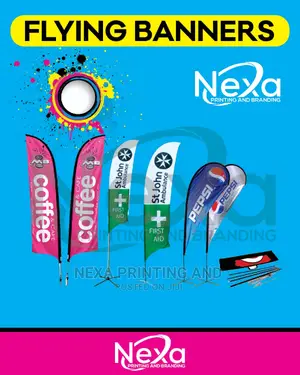 Teardrop Flying Banners