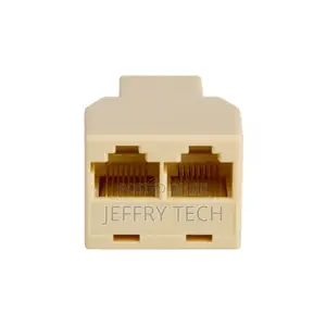 RJ45 CAT5 CAT6 Ethernet Splitter Connector Adapter