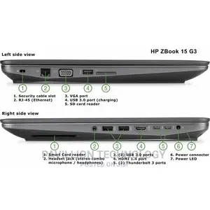 Laptop HP ZBook 15 G3 8GB Intel Core I7 SSD 256GB