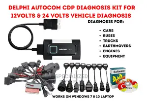 Delphi Autocom CDP+ Diagnosis Kit for 12V 24V Vehicles