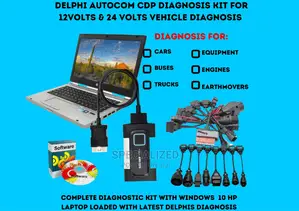 Delphi Autocom Cars, Trucks, Buses Diagnosis Machine Kit