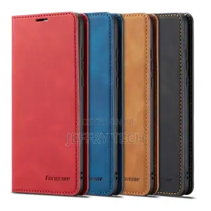 Huawei P30 Lite Flip Leather Case With Holder Card Slots