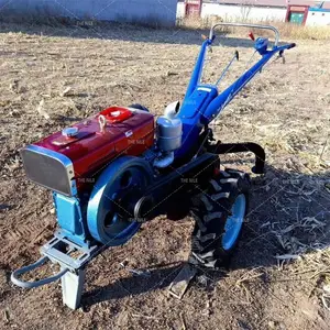 Diesel Engine Walk Tractor Rotary Tiller