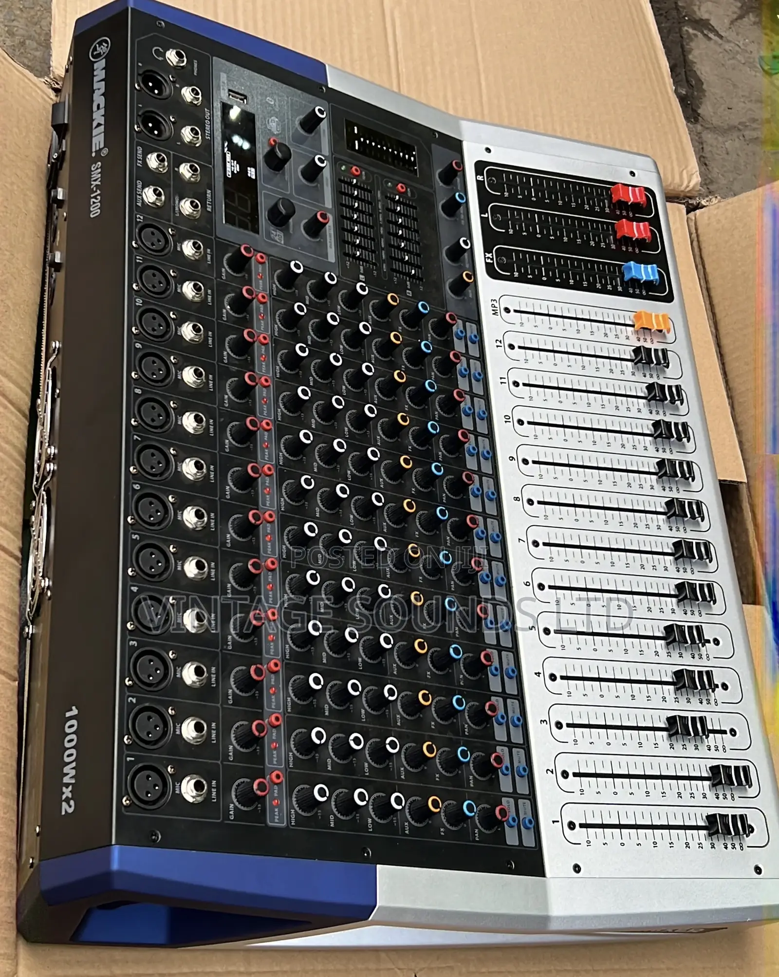 Mackie 12 Channel Powered Mixer
