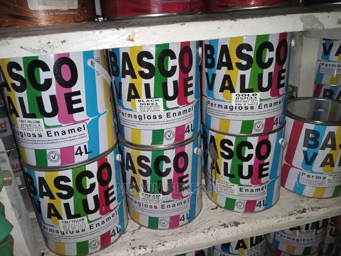 Basco Gloss Paints 4lts