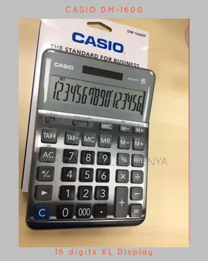 Casio DM 1600F Desktop Calculator Business Calculator DM1600