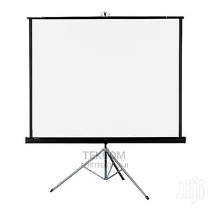 96" X 96" Portable Tripod Projector Projection Screen