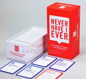 Never Have I Ever Card Game