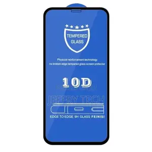 Tempered Glass Screen Protector for iPhone 13 Pro Max(Black)