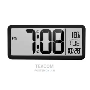 LCD Music Wall Mounted Clock