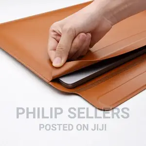 Wiwu Skin Pro PU Leather Portable Stand Sleeve for Macbook 1