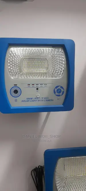 Solar Lighting System With Wifi Camera 100w Ip67
