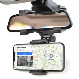 Car Rear-View Mirror Mount Stand Holder Cradle Clip for Cell