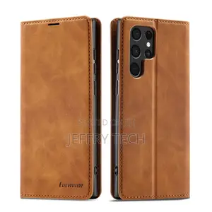 Samsung Galaxy S22 Ultra S21 S20 FE 5G Case Flip Leather Wal