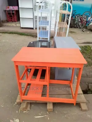Kitchen Table With Shelves