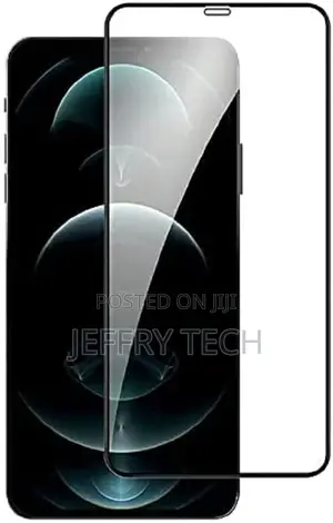Tempered Glass Screen With Filter iPhone 13 Pro Max (Black)