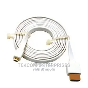 D-Link HDMI to Micro HDMI 1.8 Meter Flat Cable - White