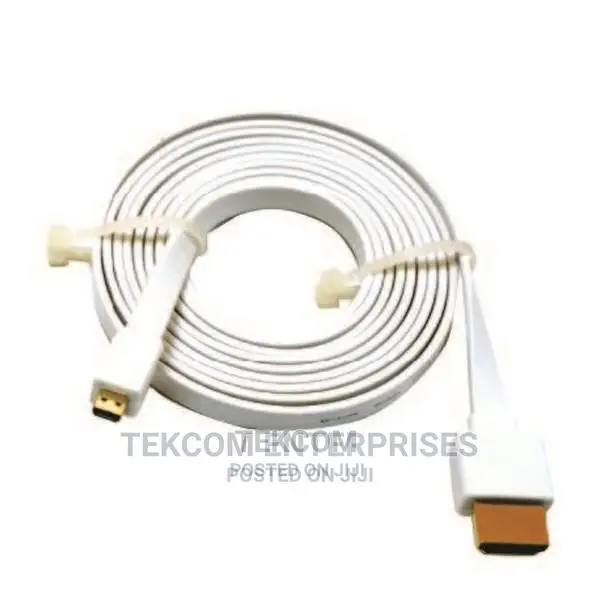 D-Link HDMI to Micro HDMI 1.8 Meter Flat Cable - White