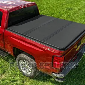 Hard Folding Truck Bed Tonneau Cover | 83445 | Fits 2014 -