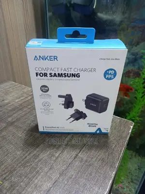 Anker Powerport III 25W Wall Charger for Samsung – Black