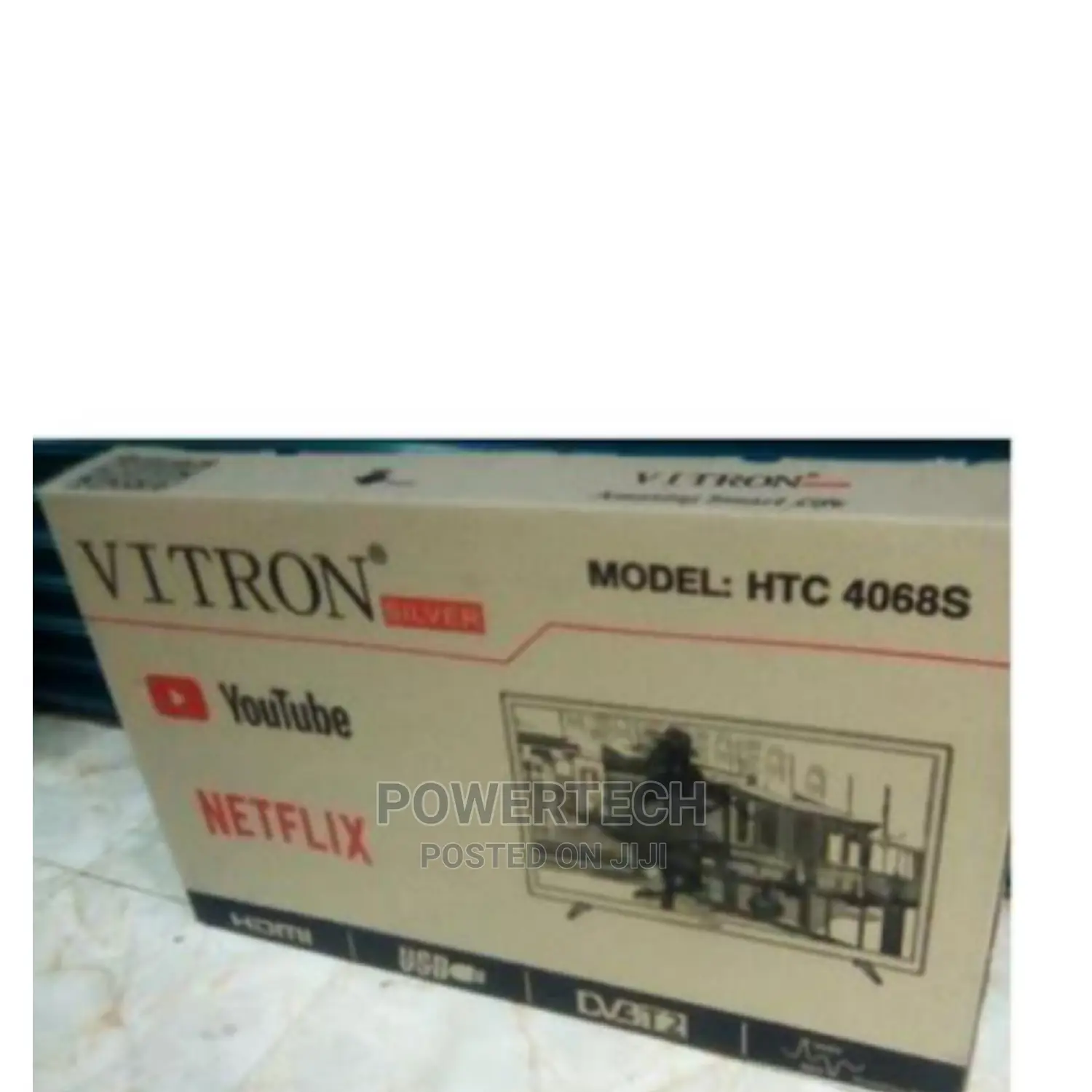 Vitron Smart Android Tv -- 40 Inches
