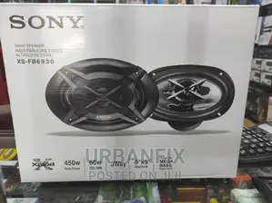 Sony 6 by 9 Oval Midrange Speakers