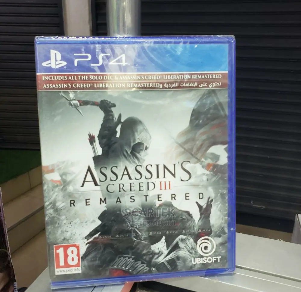 Ps4 Assassins Creed 3 Remastered