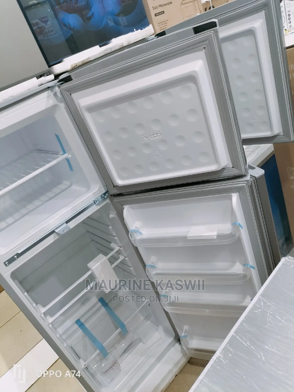 Bruhm BFD-150MD Double Door Refrigerator, 138L