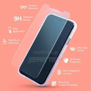 Glass Screen Protector for iPhone 12 Pro Max (5G) - 9H Hardn