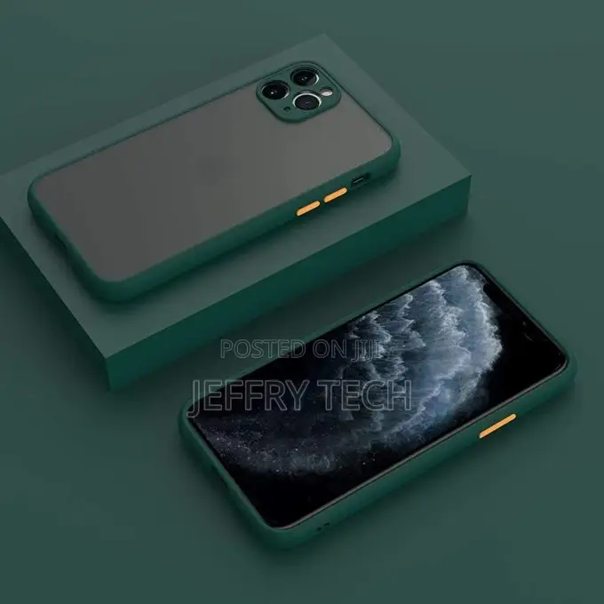 Case for iPhone 13 Pro Max Semi Transparent Cover