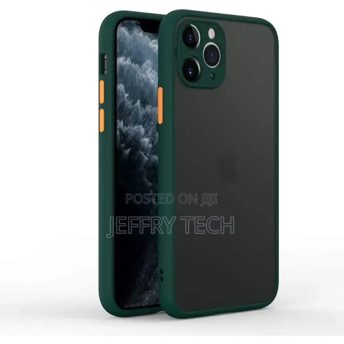 Case for iPhone 13 Pro Max Semi Transparent Cover