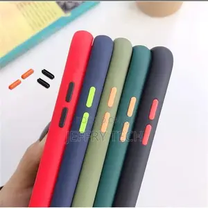 Case for iPhone 13 Pro Max Semi Transparent Cover