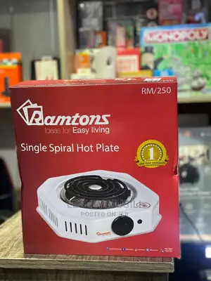 Ramtons Single Hot Plate Rm250