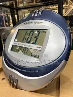 Clockkadio 3806N Digital Wall and Table Clock With Day Date