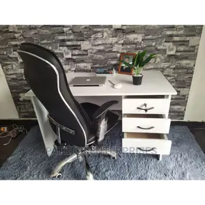 Executive 1.2 Mtrs Office Desk Plus Executive Leather Chair