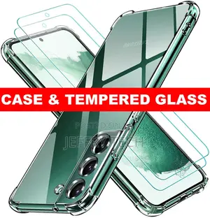 Samsung Galaxy S22 Ultra S22 + Case Cover / Tempered Glass S