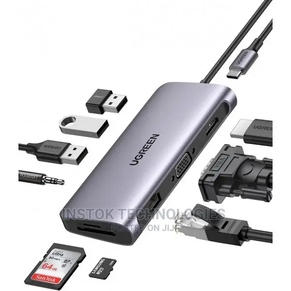 Ugreen USB C Hub 10 in 1 Type C Hub