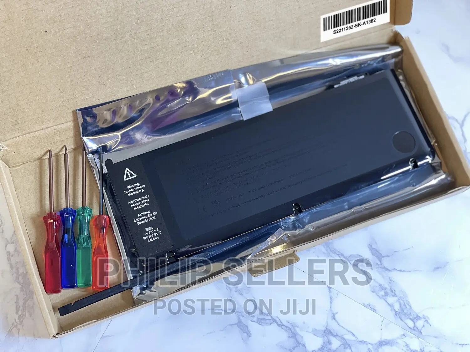 New Genuine A1382 Battery for Apple Macbook Pro