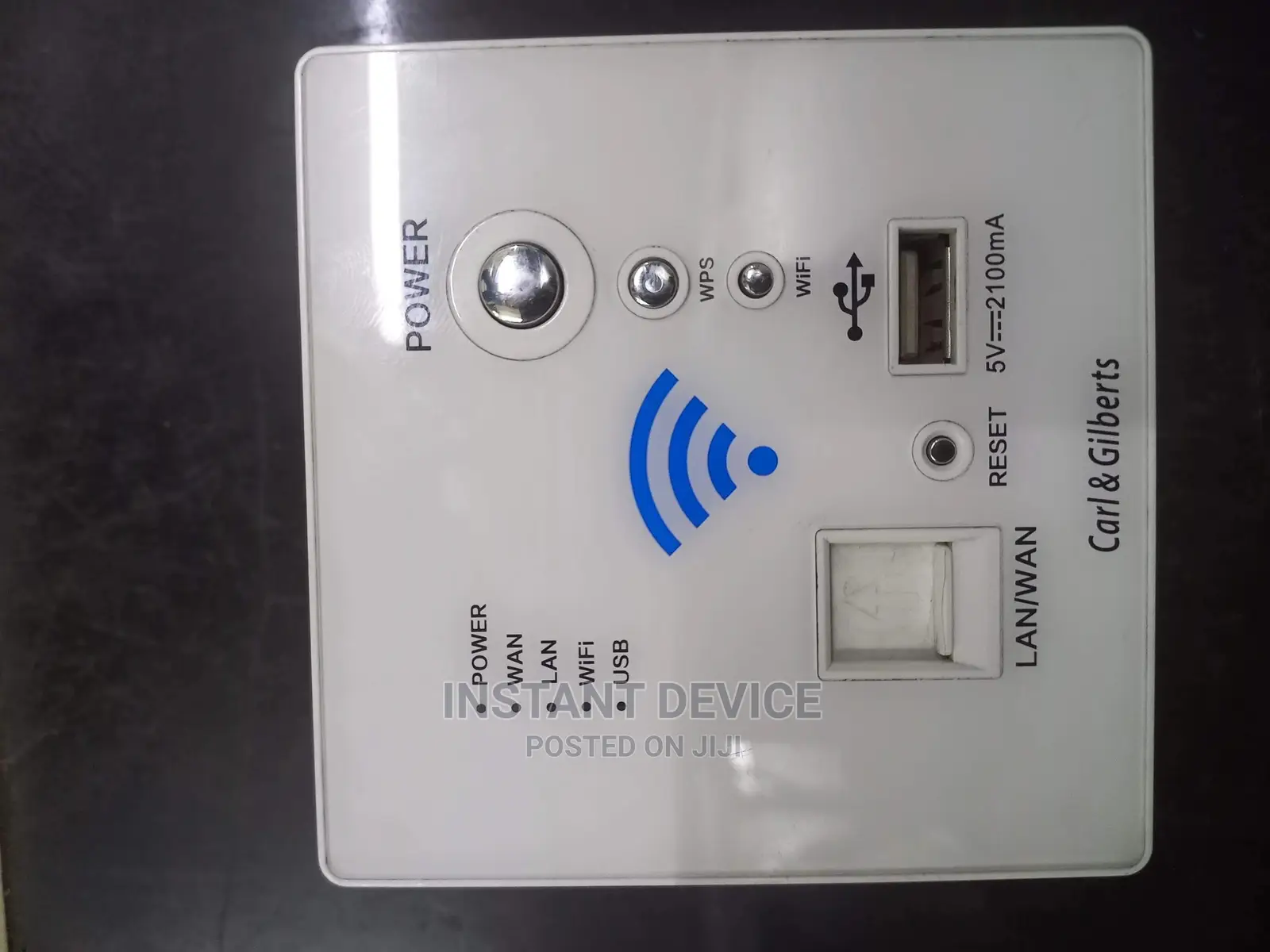 Multi-Functional In-Wall Wireless Wifi Router With Usb-Charg