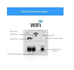Generic 300mbps in Wall Wifirepeater Router Access Point