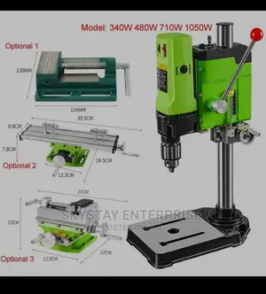Bench Pillar Drill and Vices