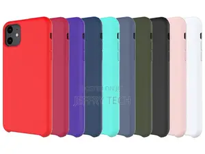 Silicon Case for iPhone 11 Pro Mobile Phone Soft Microfiber