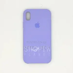 iPhone X / XS Silicone Case Light Purple