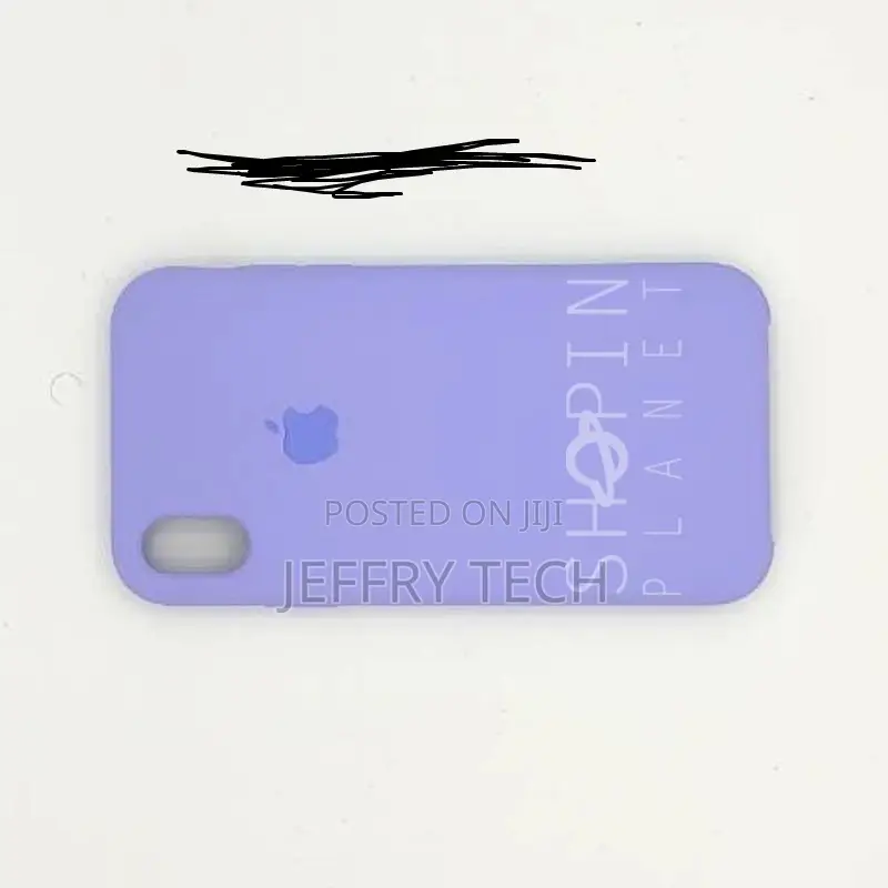 iPhone X / XS Silicone Case Light Purple