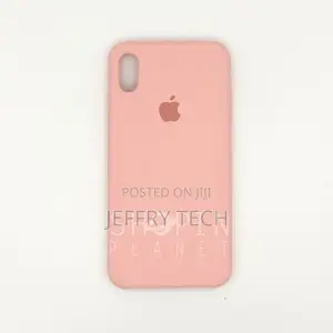 iPhone X / XS Silicone Case Grapefruit